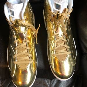 Jordan 6 gold pinnacle size 16 New With Box